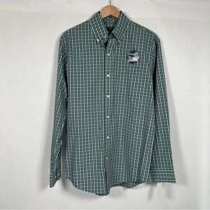 Arrow Green Plaid Men's Shirt Size S